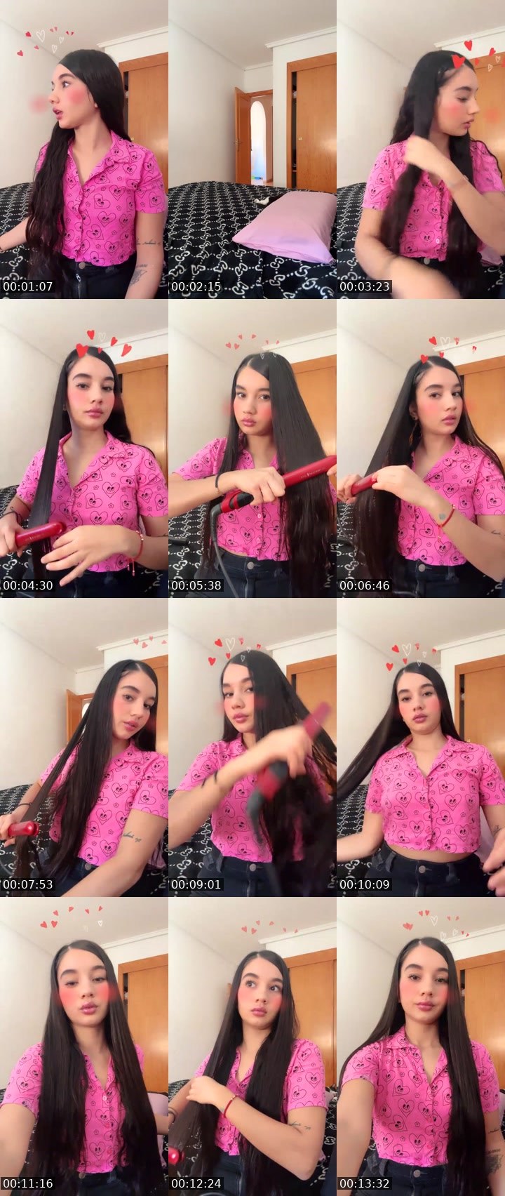 Contact-sheet preview of ✨🌩️𝓛𝓮𝓲𝓭𝔂❤️‍🔥✨'s Liveme recording