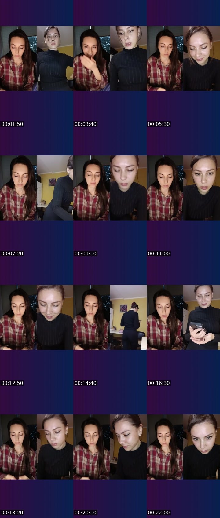 Contact-sheet preview of 💯Oly's Liveme recording