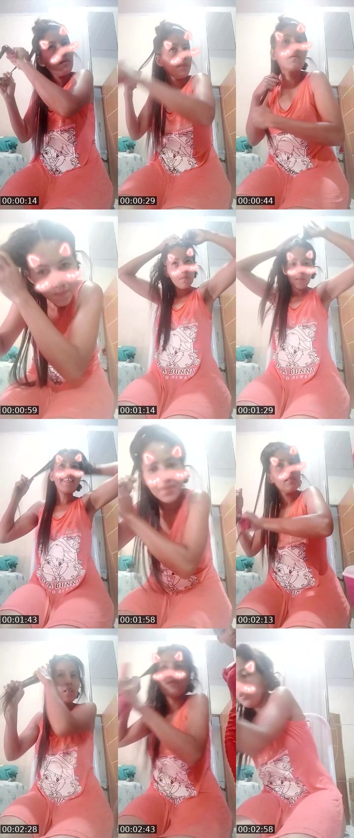 Contact-sheet preview of mqrara123's Liveme recording