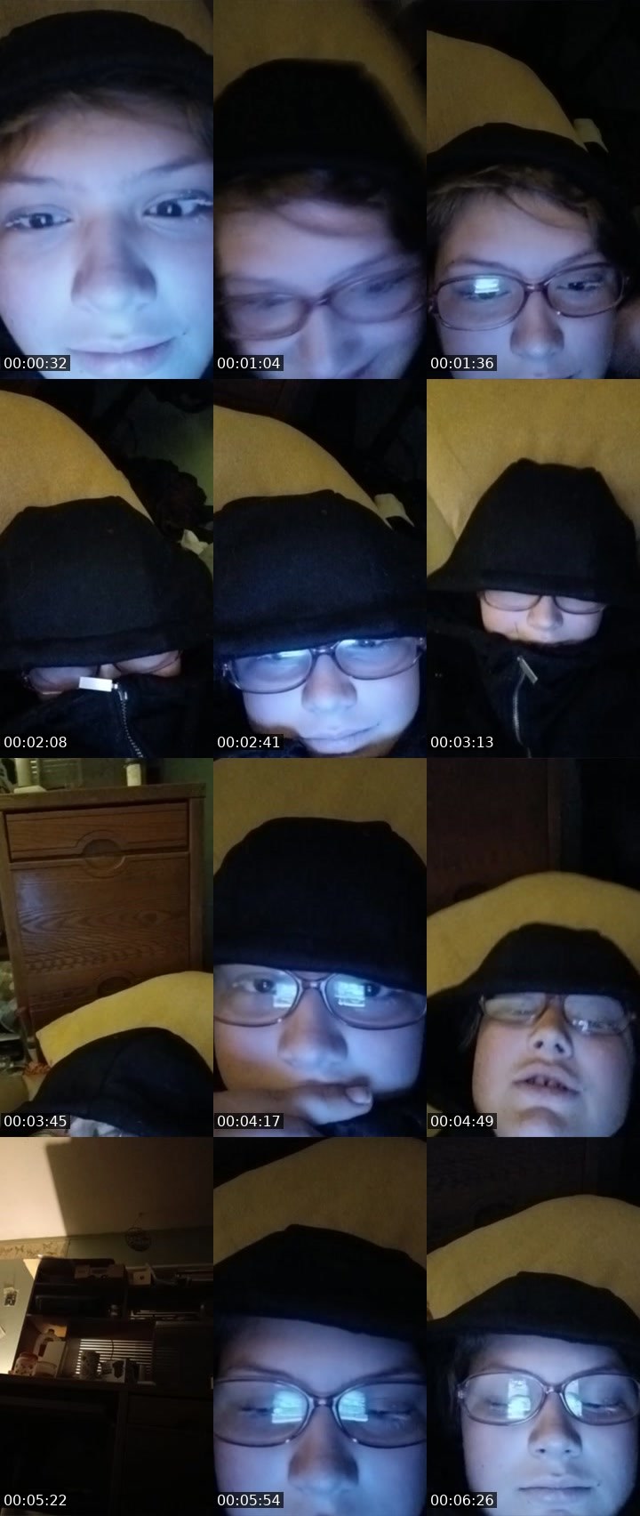 Contact-sheet preview of Precious-157833548's Liveme recording