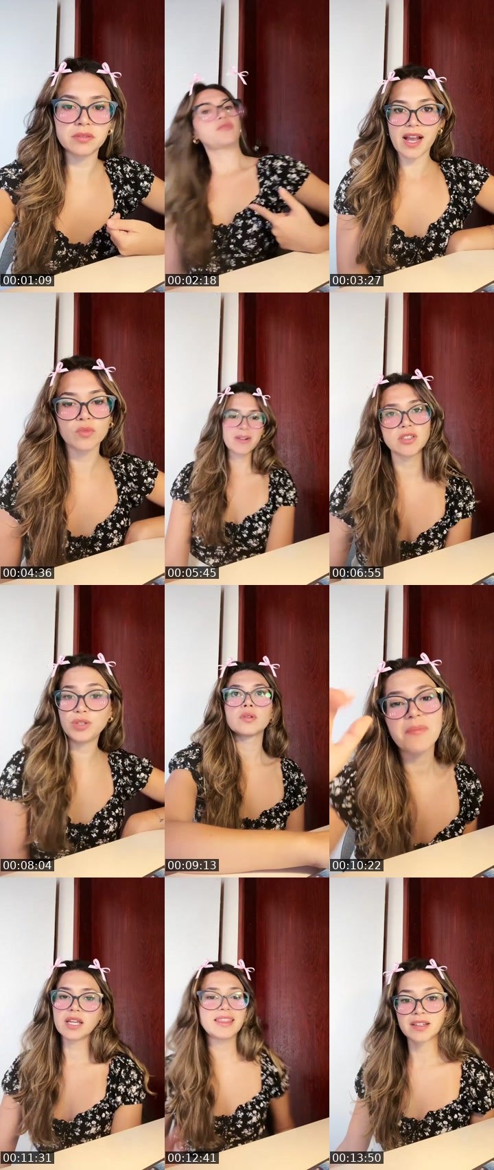 Contact-sheet preview of Ste123🇧🇷's Liveme recording