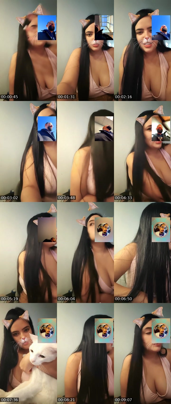 Contact-sheet preview of 👑⃤Yคritah🌸's Liveme recording