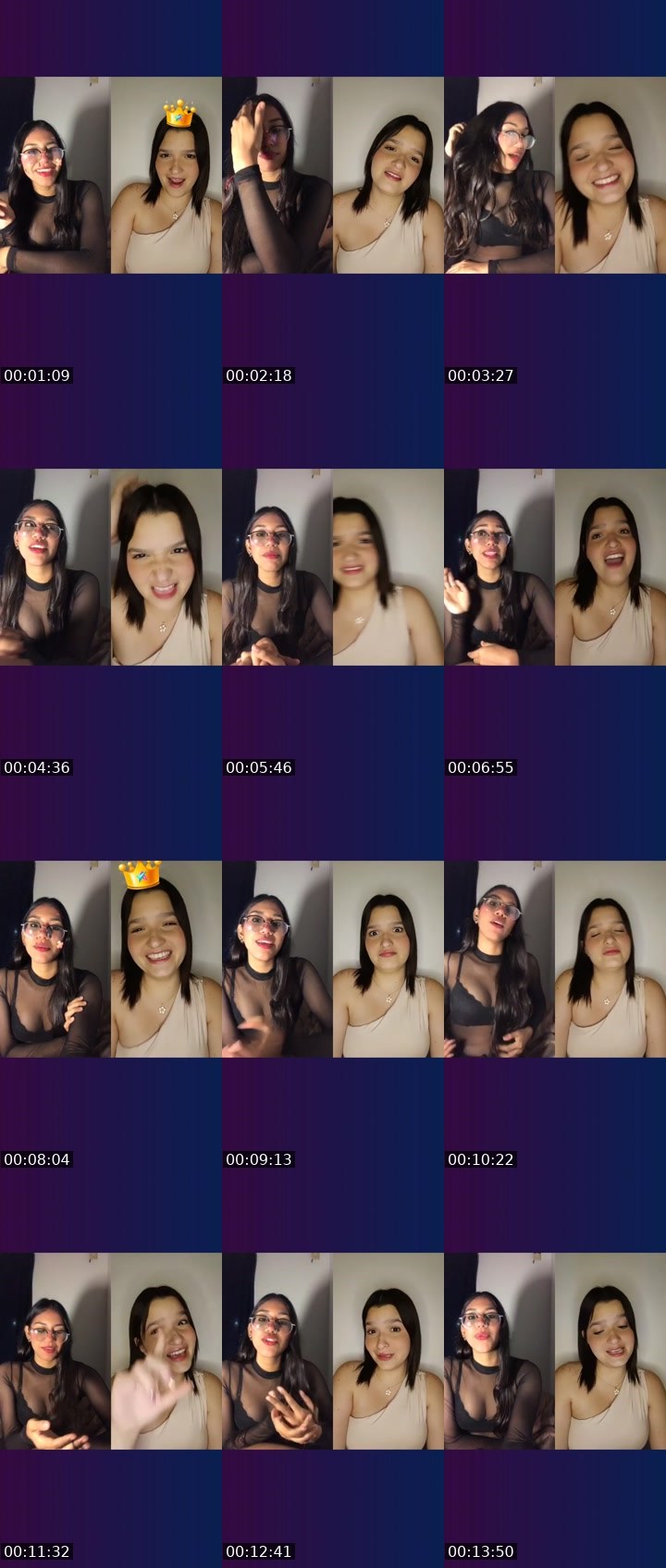 Contact-sheet preview of 𝓕𝓪𝓲𝓻𝔂🧚🏽‍♀️'s Liveme recording