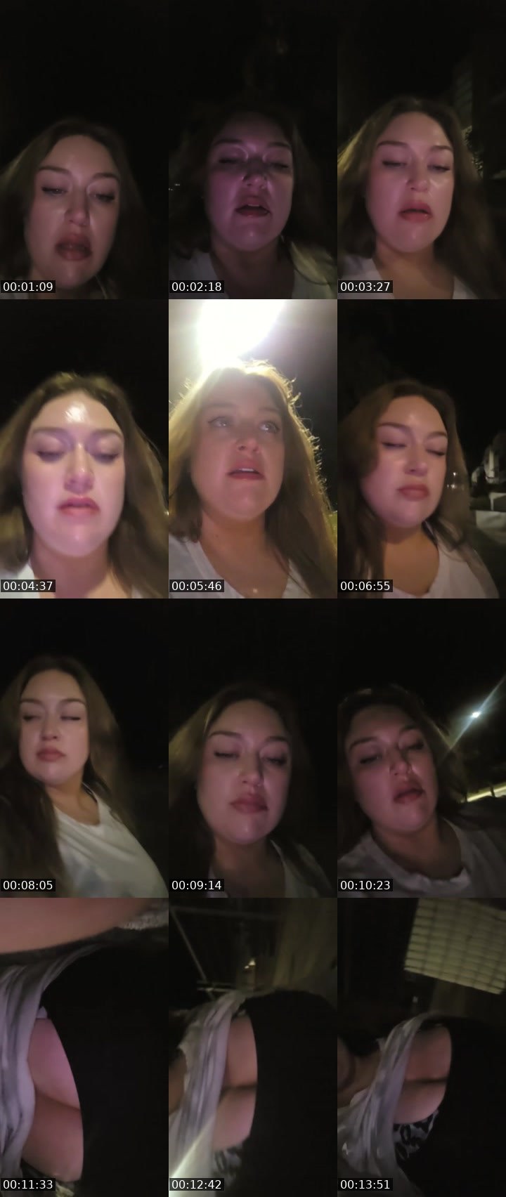 Contact-sheet preview of sosaaa's Liveme recording
