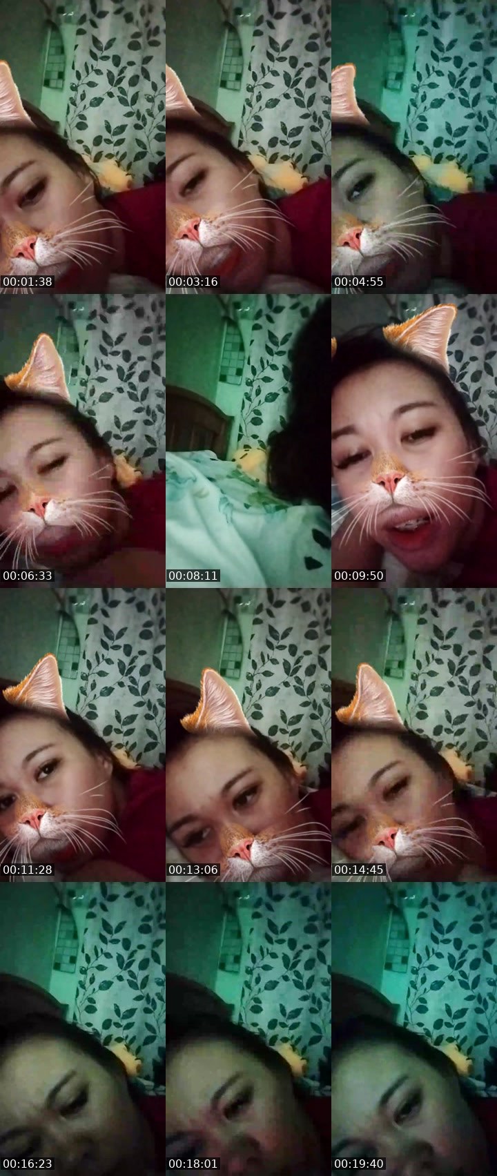 Contact-sheet preview of 👾👸𝒲enxy🍂's Liveme recording