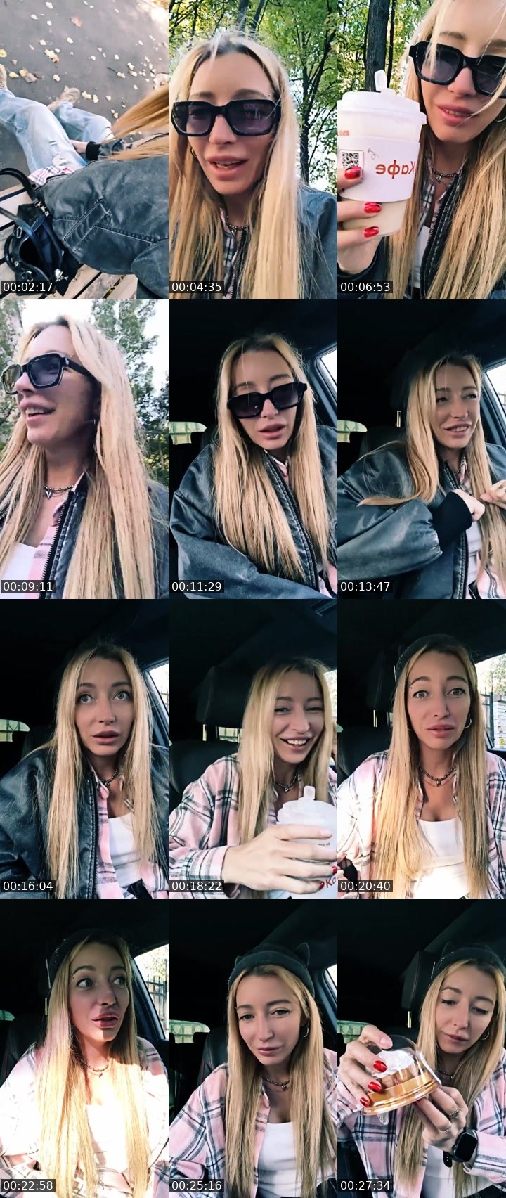 Contact-sheet preview of 😉Kate 🤍℄'s Liveme recording