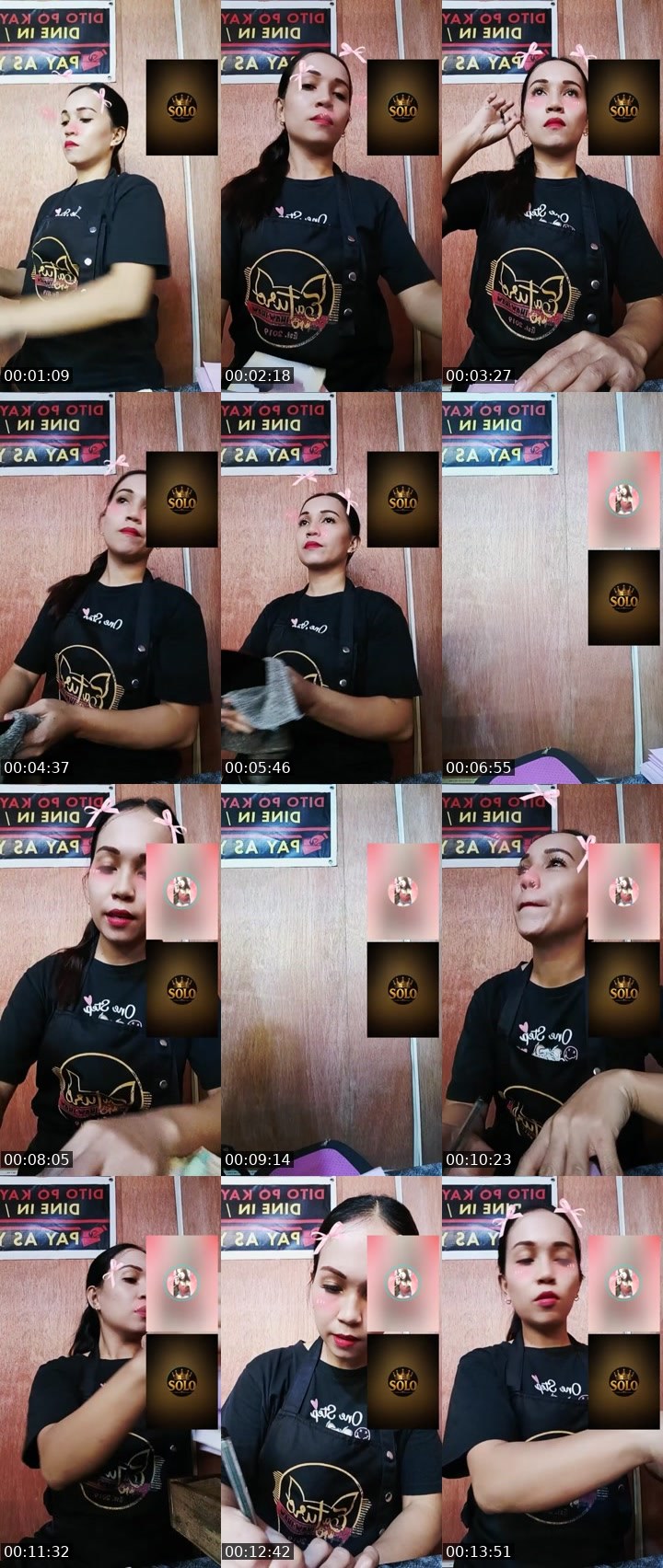 Contact-sheet preview of JulieThaGreat👿's Liveme recording