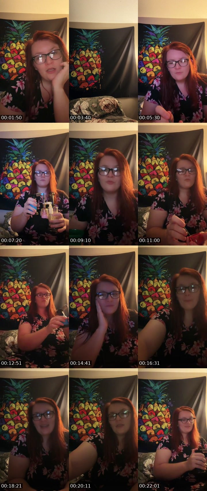 Contact-sheet preview of ChillMama98's Liveme recording