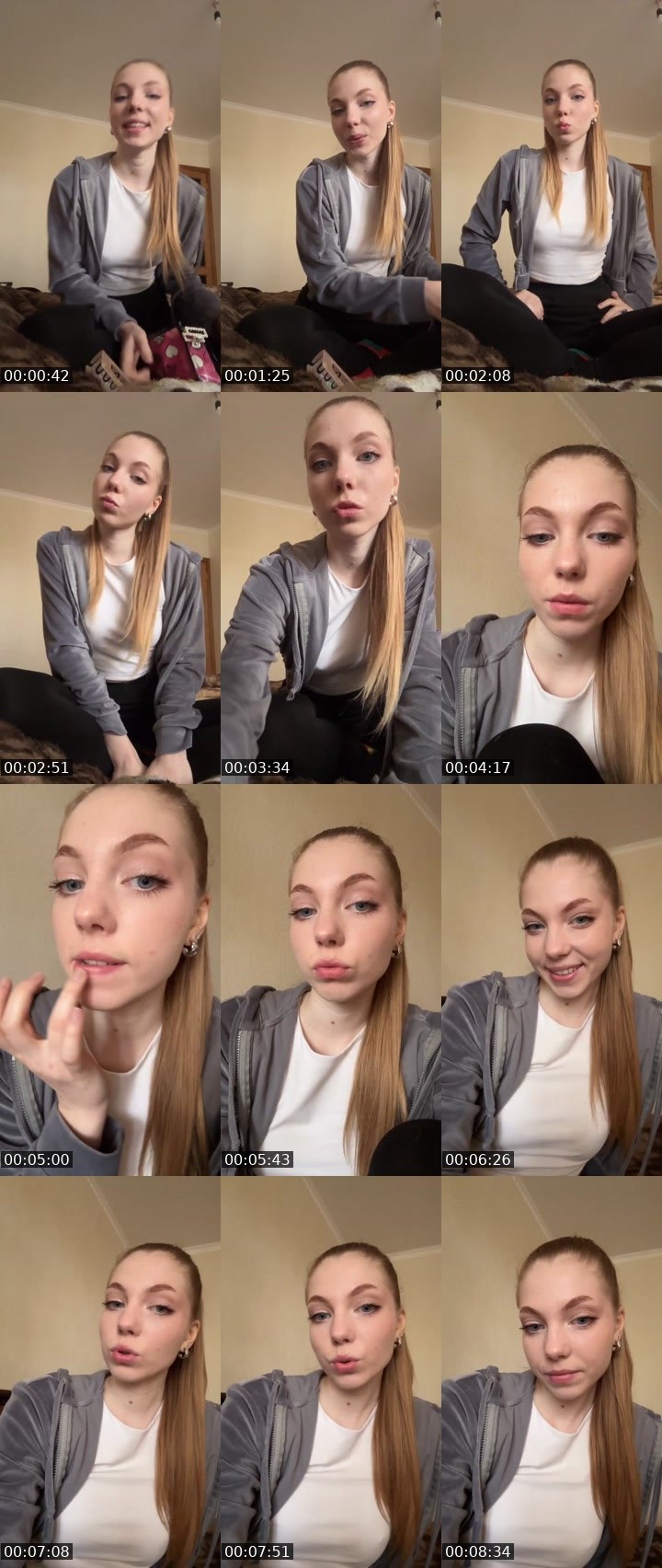 Contact-sheet preview of Kketttiii's Liveme recording