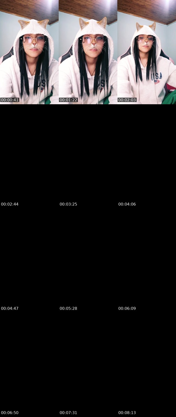 Contact-sheet preview of 🌐 CORA🖤🐼ZON's Liveme recording