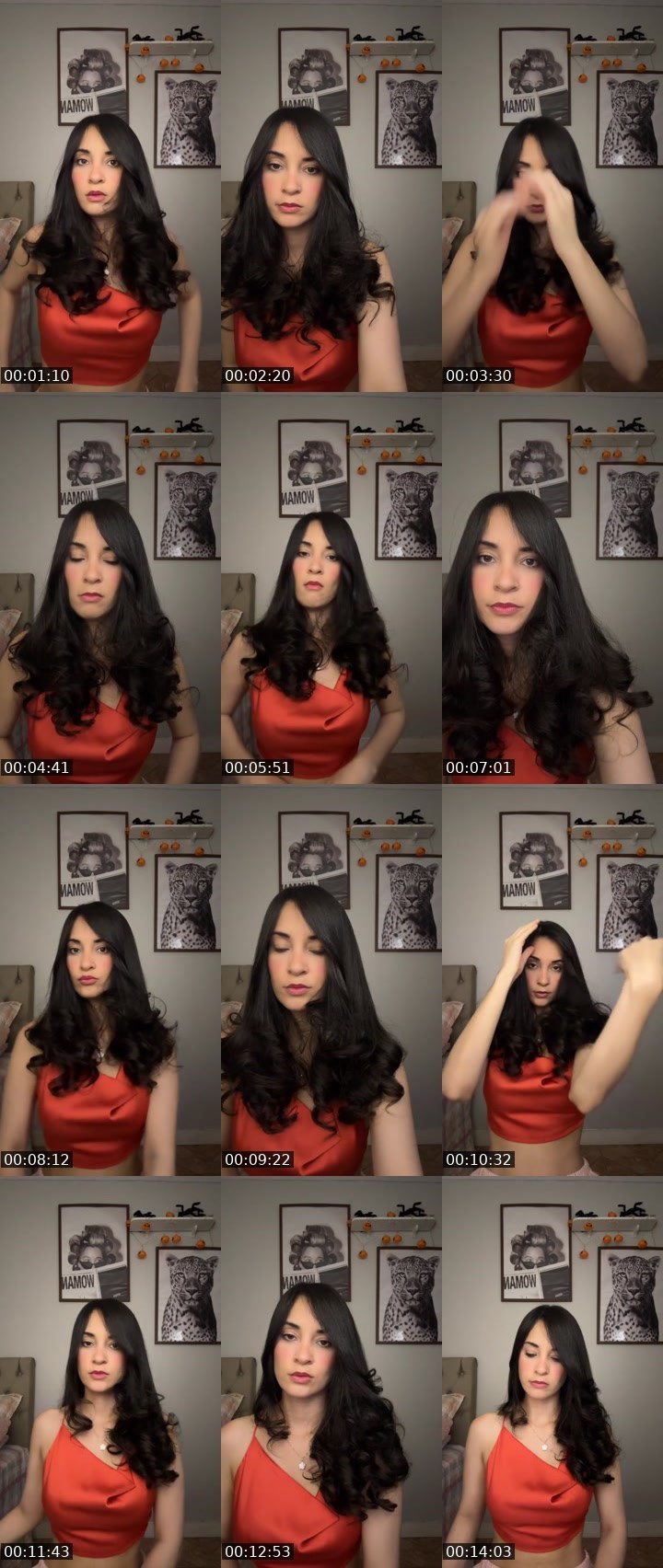 Contact-sheet preview of 🫧🐆Mandy 🧸✨'s Liveme recording