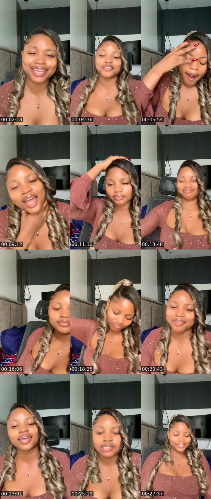 Contact-sheet preview of 😇 𝕯𝖎𝖒𝖕𝖑𝖊𝖟 💸's Liveme recording