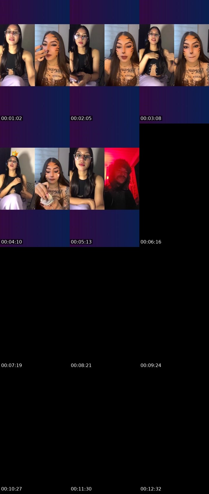 Contact-sheet preview of 𝓕𝓪𝓲𝓻𝔂🧚🏽‍♀️'s Liveme recording