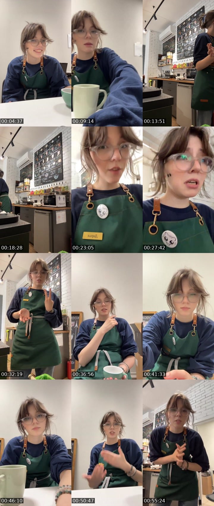 Contact-sheet preview of 👑daria!🦷's Liveme recording