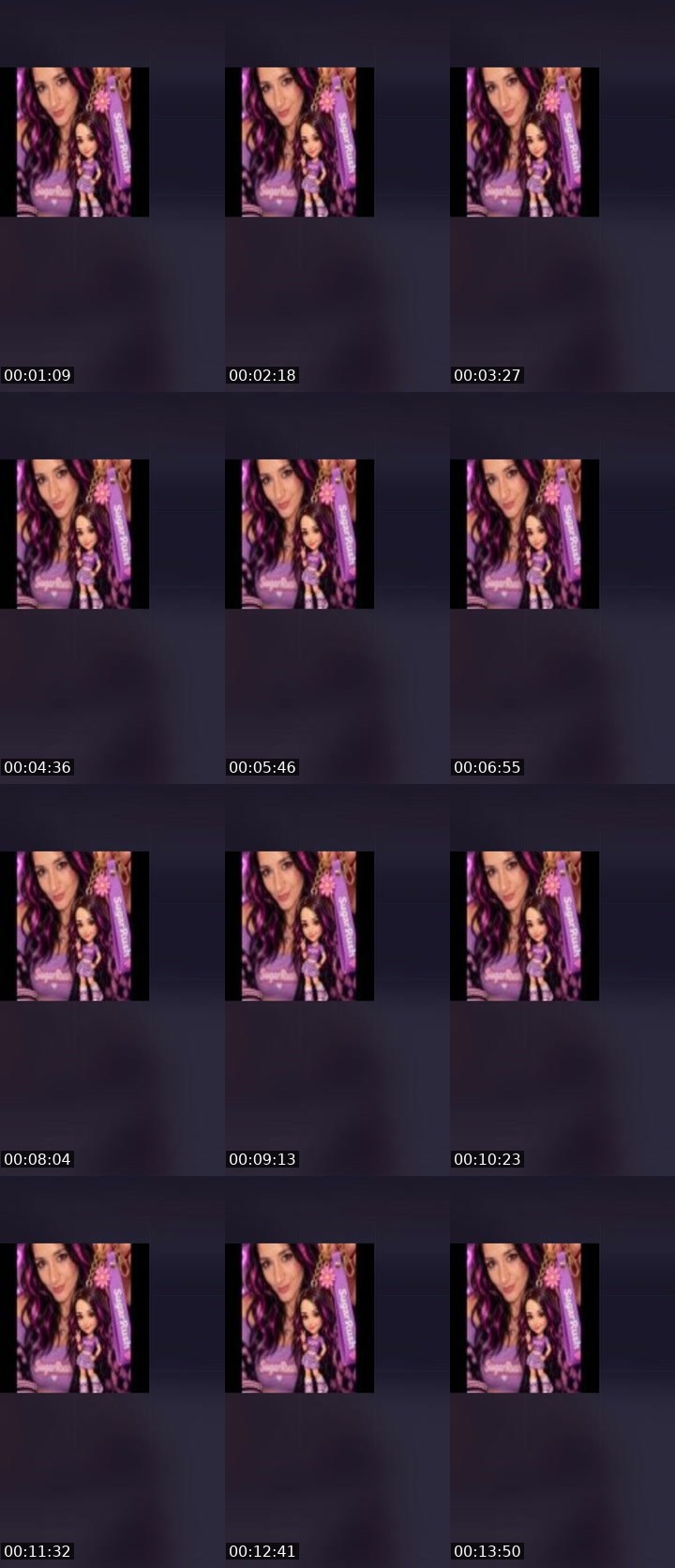 Contact-sheet preview of ★Sugar𝙍ush★🍭's Liveme recording