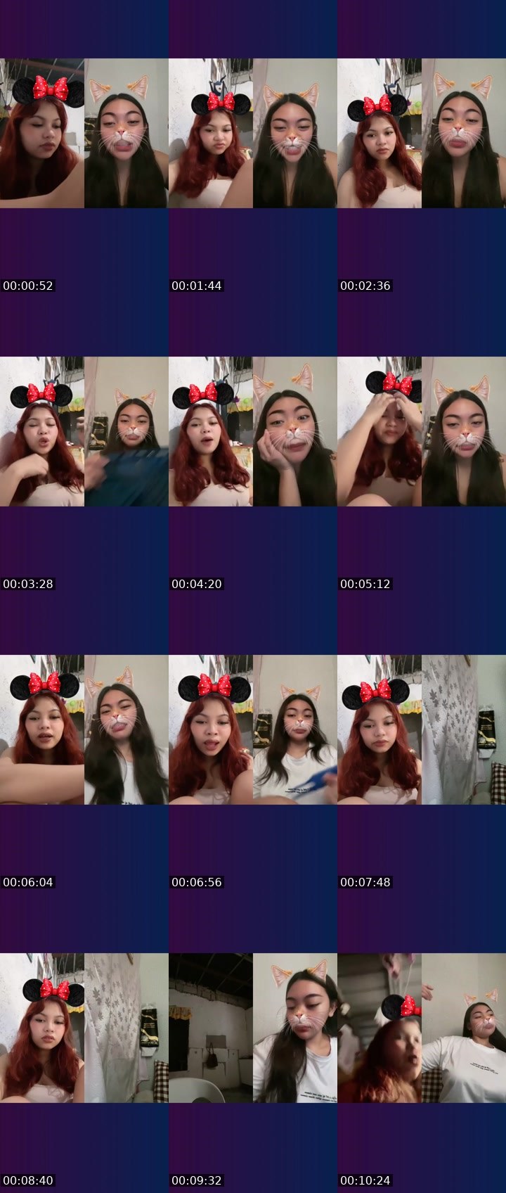 Contact-sheet preview of ♛ ₚₕ Rich✨🐦‍⬛'s Liveme recording