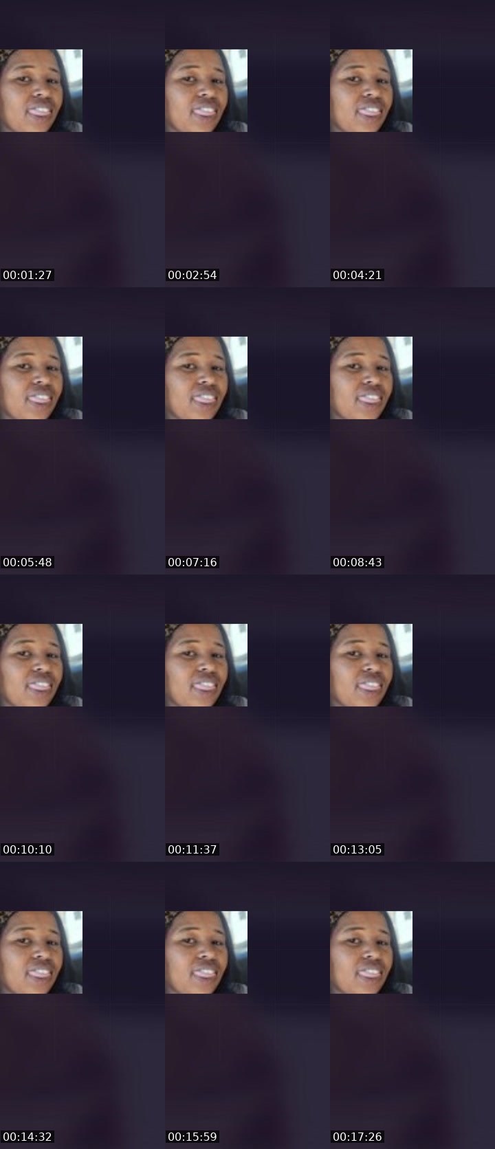 Contact-sheet preview of NELAR's Liveme recording