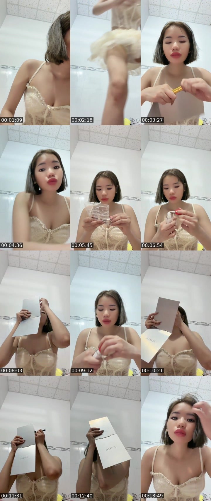 Contact-sheet preview of Kelly 🦋's Liveme recording