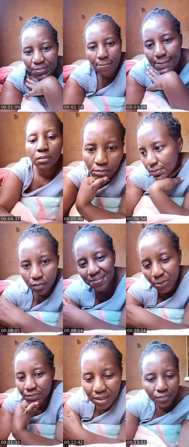 Contact-sheet preview of Sunshine🤍💚♥️'s Liveme recording