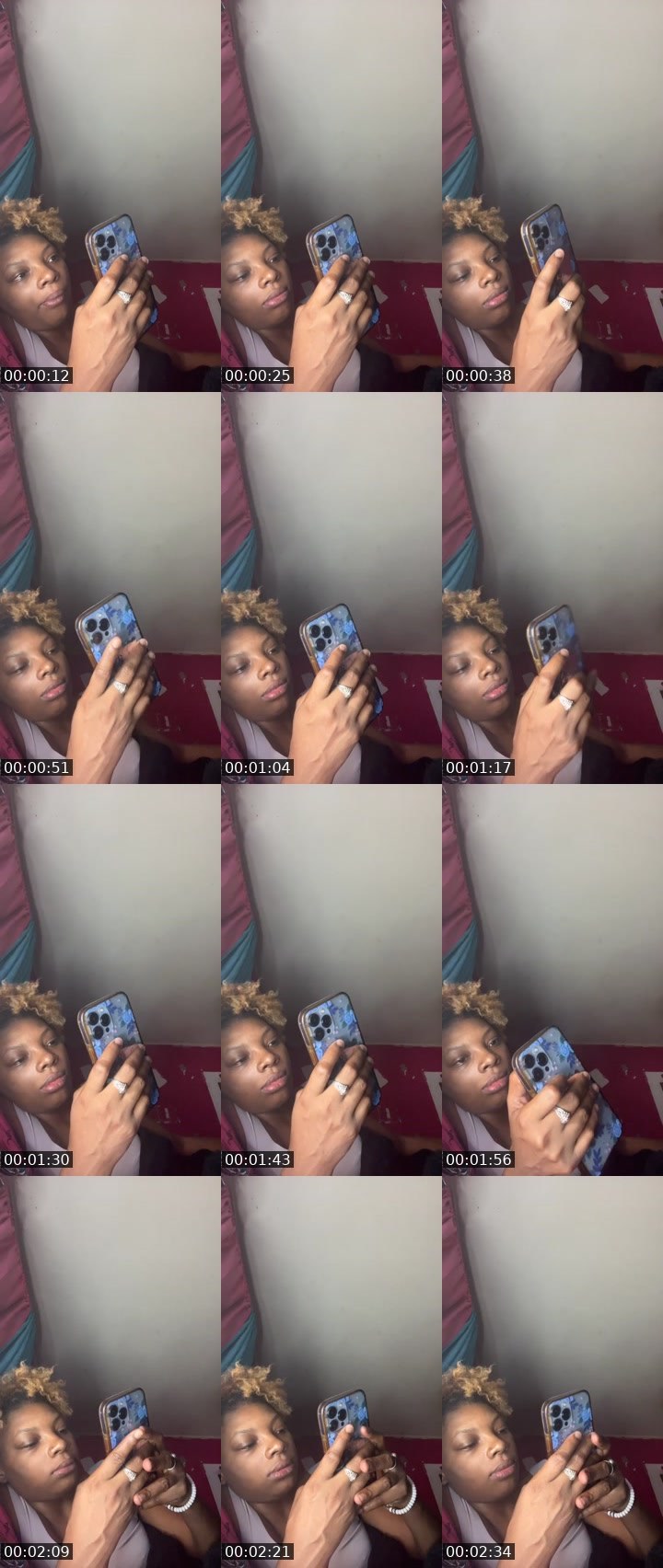 Contact-sheet preview of BrownSugar😍🤎's Liveme recording