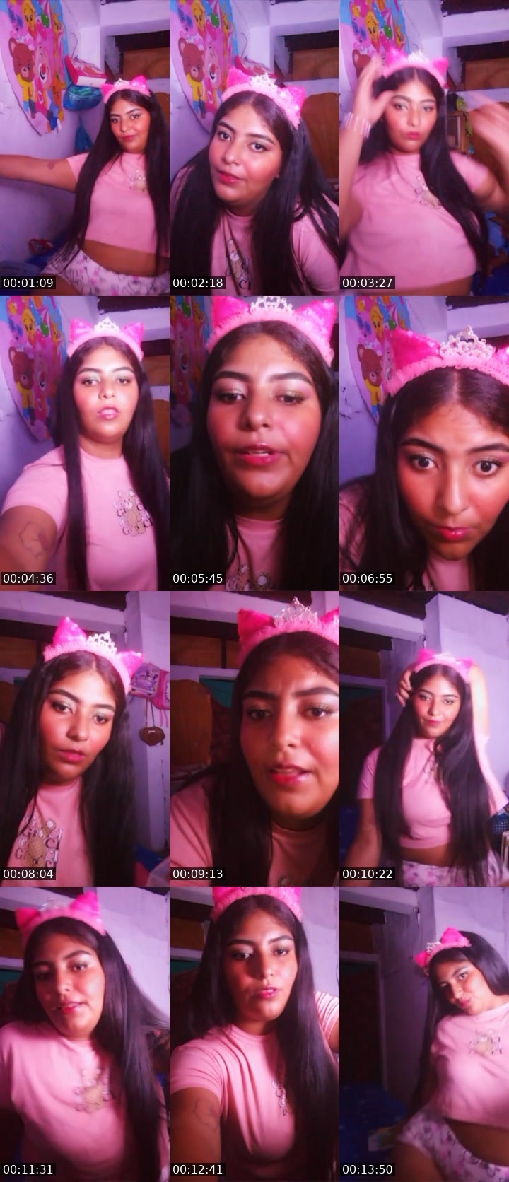Contact-sheet preview of Tatyy🤎🪩's Liveme recording