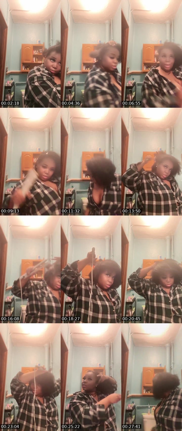 Contact-sheet preview of QUEENNJAS〽️INE🎭⃤'s Liveme recording