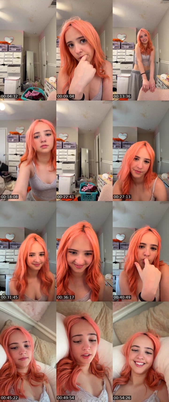 Contact-sheet preview of Precious-397064589's Liveme recording