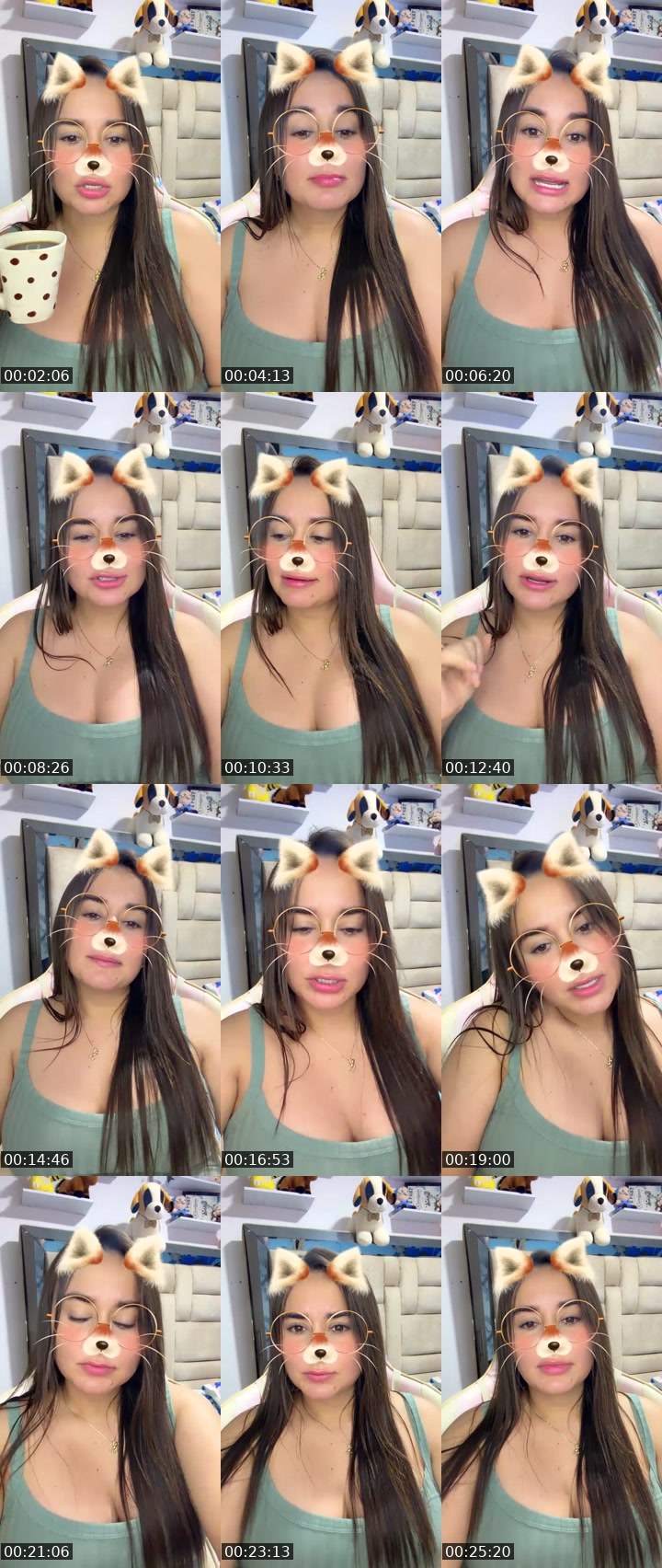 Contact-sheet preview of 💫💜viole's Liveme recording
