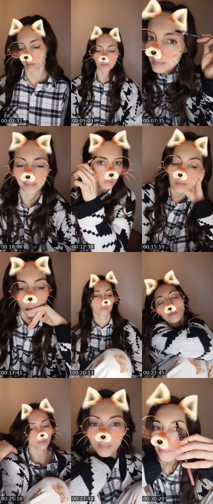 Contact-sheet preview of 💯Oly's Liveme recording
