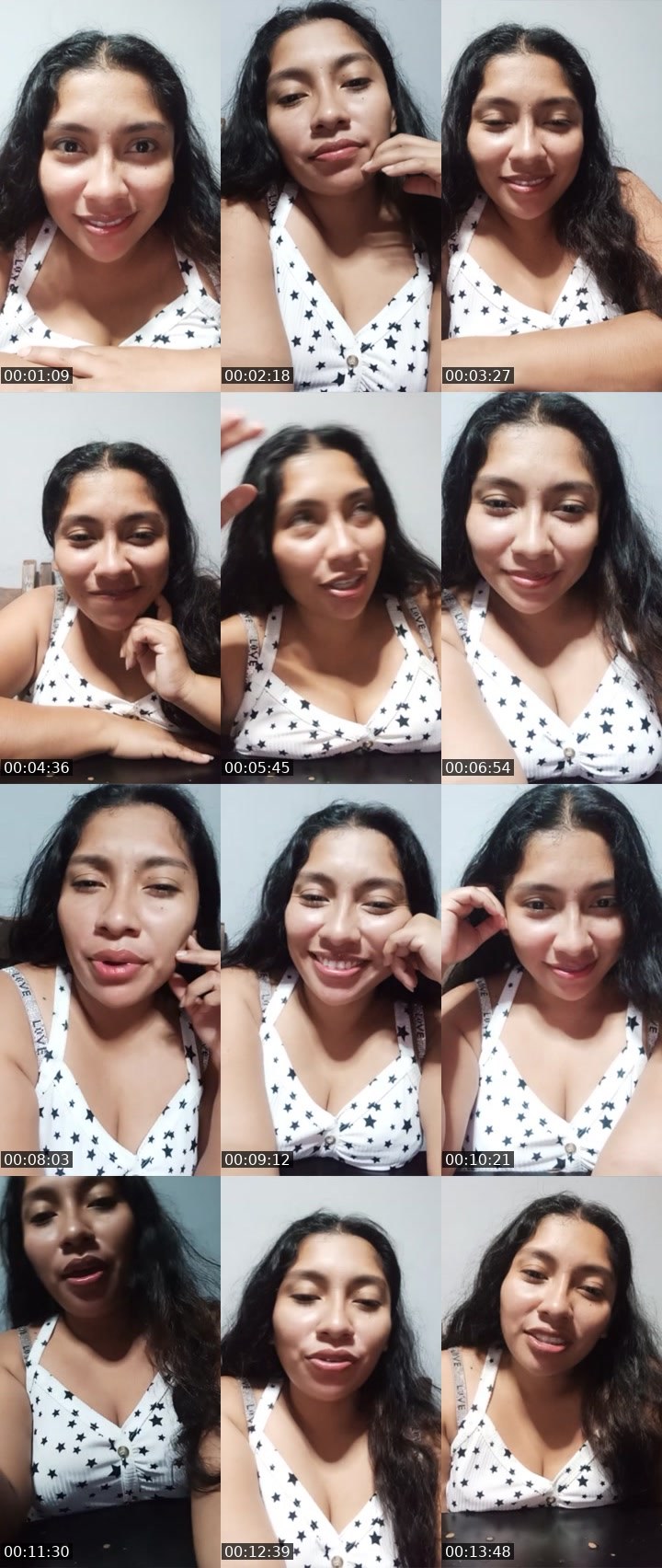 Contact-sheet preview of lizbeth 0240's Liveme recording