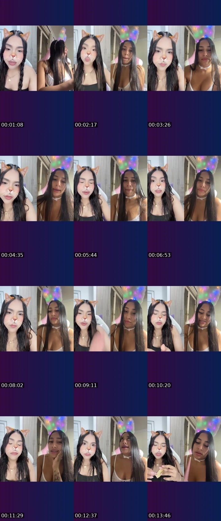Contact-sheet preview of 🇧🇷ℱ𝑒𝓇𝒸𝒽𝒾𝓈🫧's Liveme recording