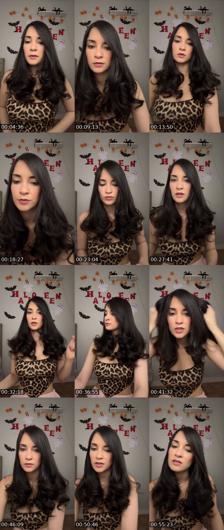 Contact-sheet preview of 🫧🐆Mandy 🧸✨'s Liveme recording