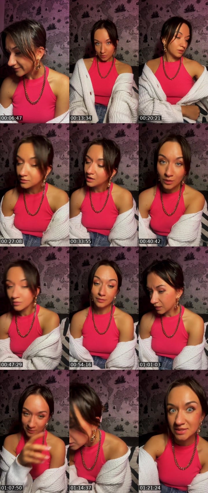 Contact-sheet preview of ✨CaliforniSASHion✨'s Liveme recording