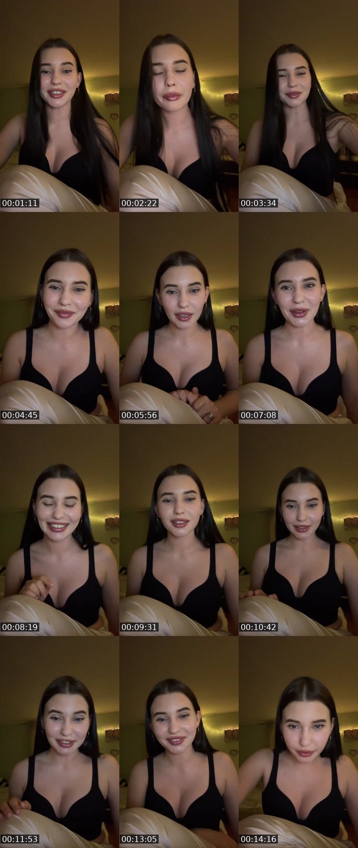 Contact-sheet preview of 🌸illona🌸's Liveme recording