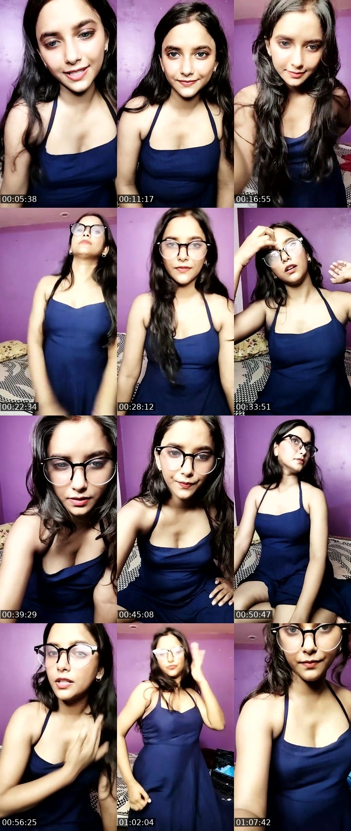 Contact-sheet preview of Naina543543's Liveme recording