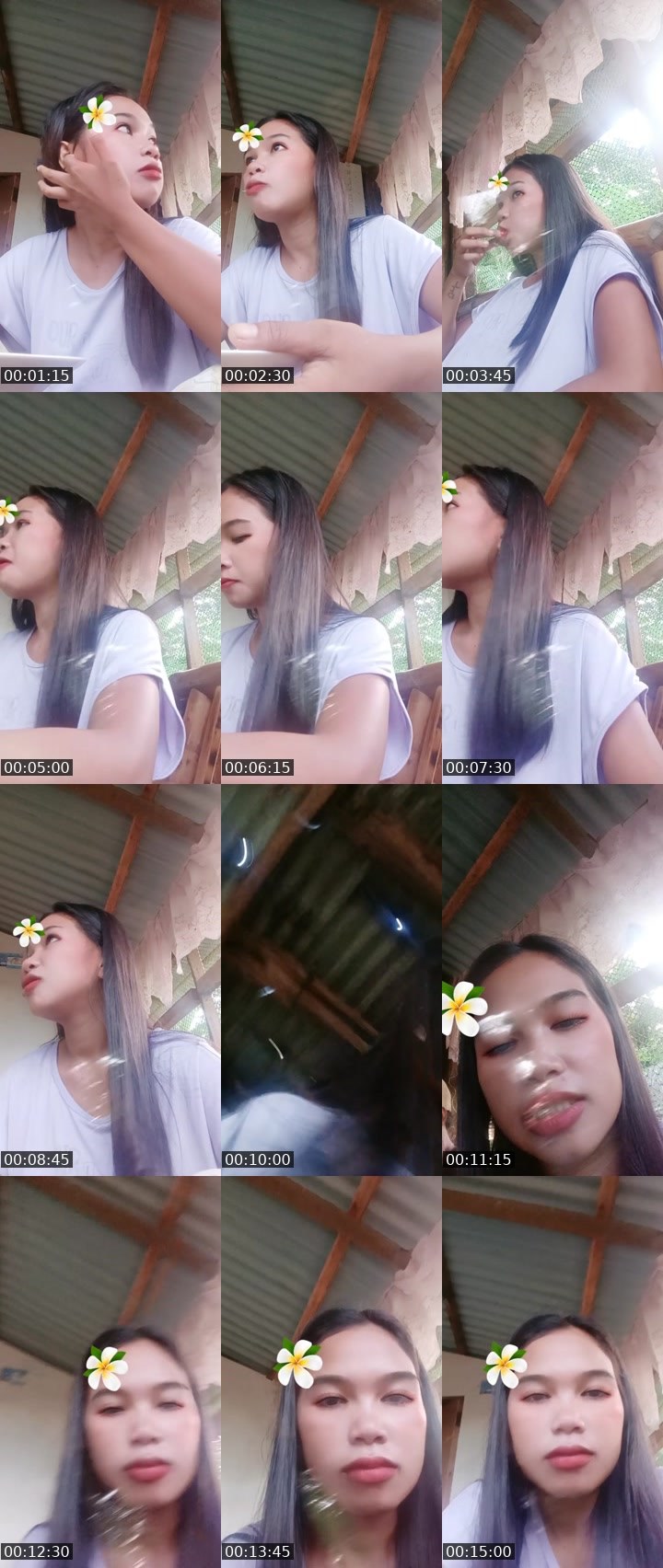 Contact-sheet preview of NP👸 ALEXIE🦸's Liveme recording