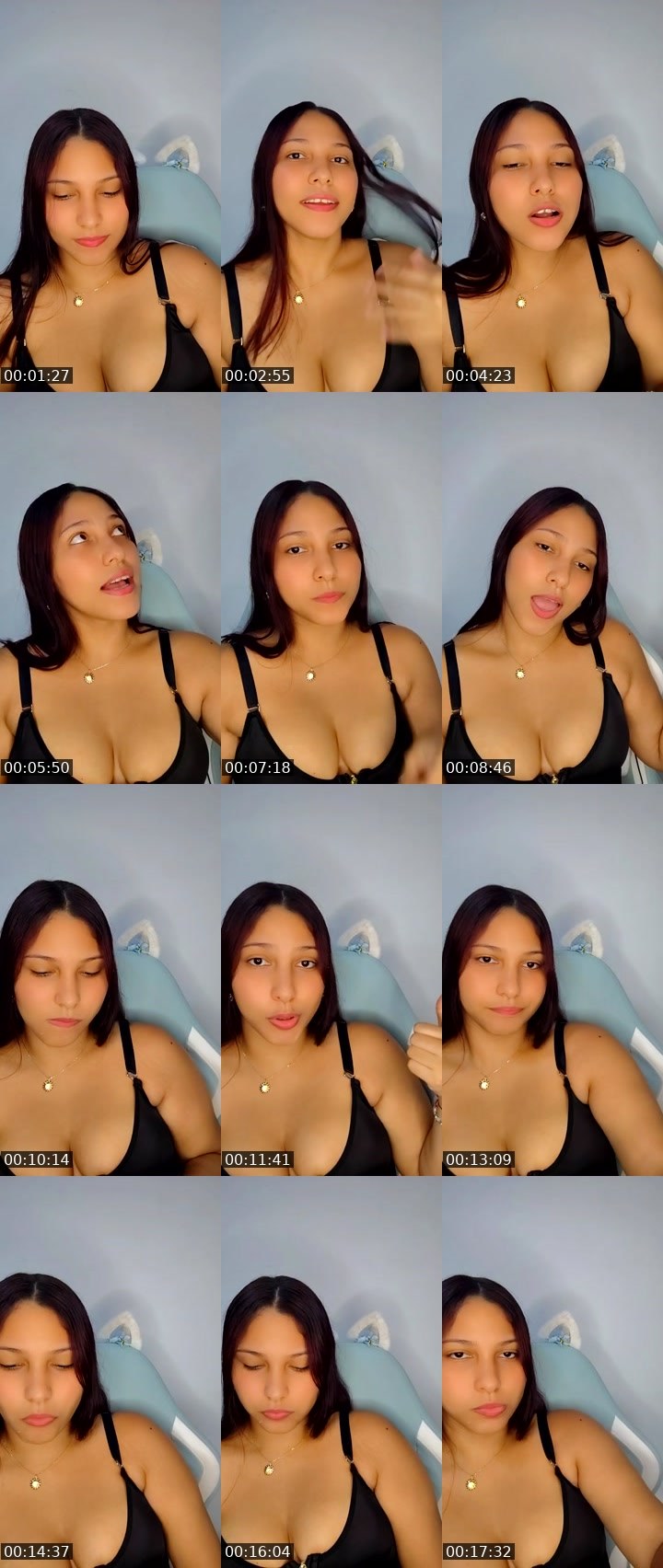 Contact-sheet preview of 🪐Katy🎭's Liveme recording
