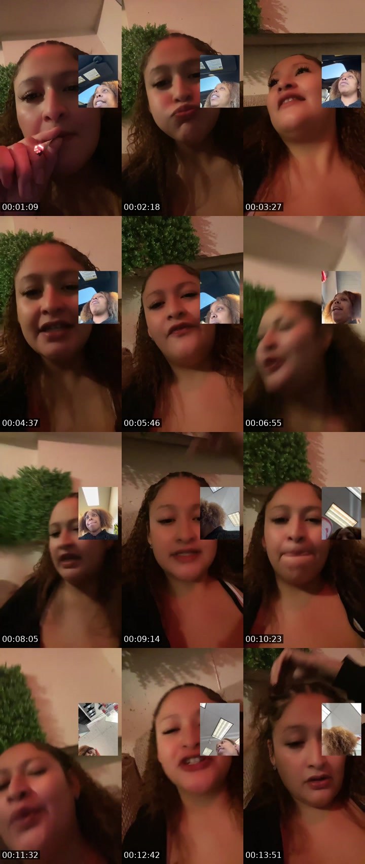 Contact-sheet preview of ♚𝕯𝔦meֆ♡'s Liveme recording