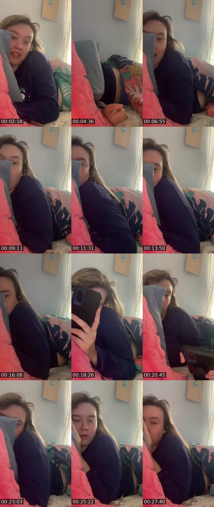 Contact-sheet preview of 💜Baddie💜's Liveme recording