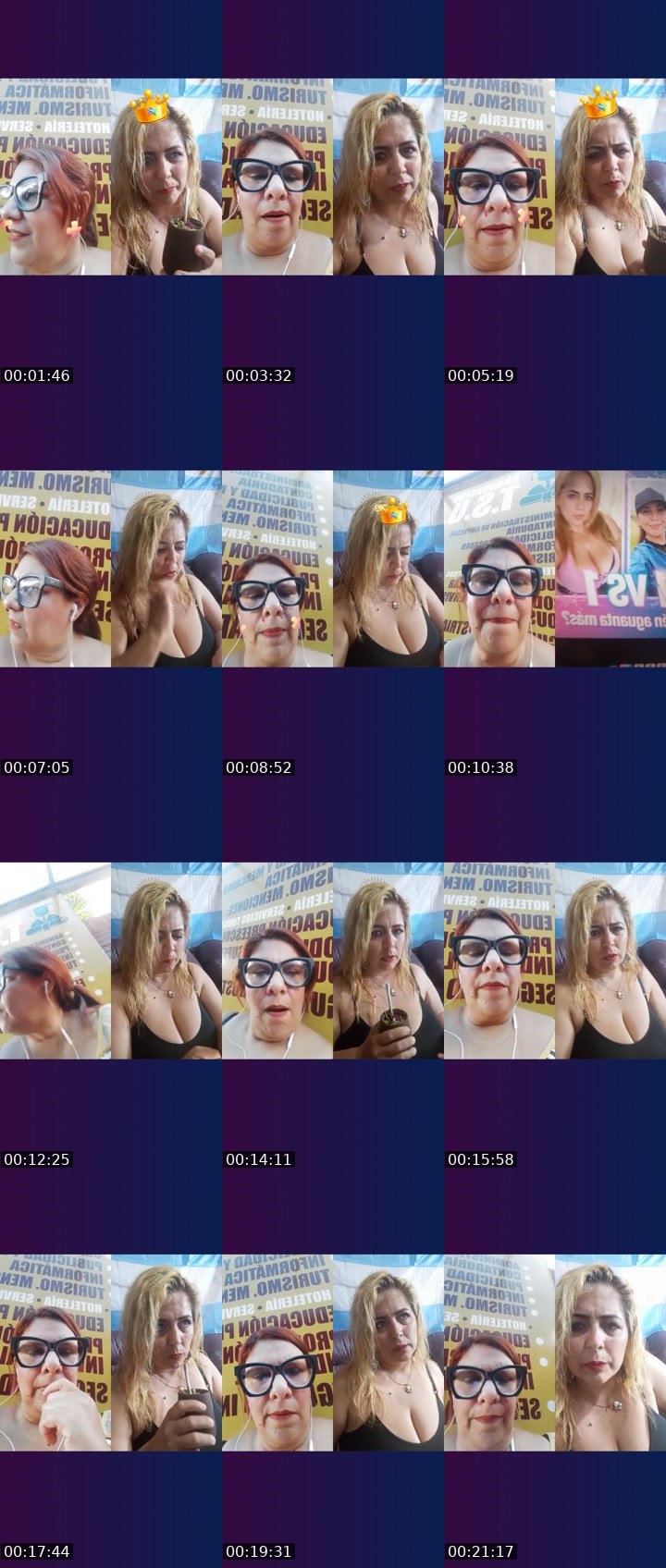 Contact-sheet preview of 🪷♦️Շɼibella's Liveme recording