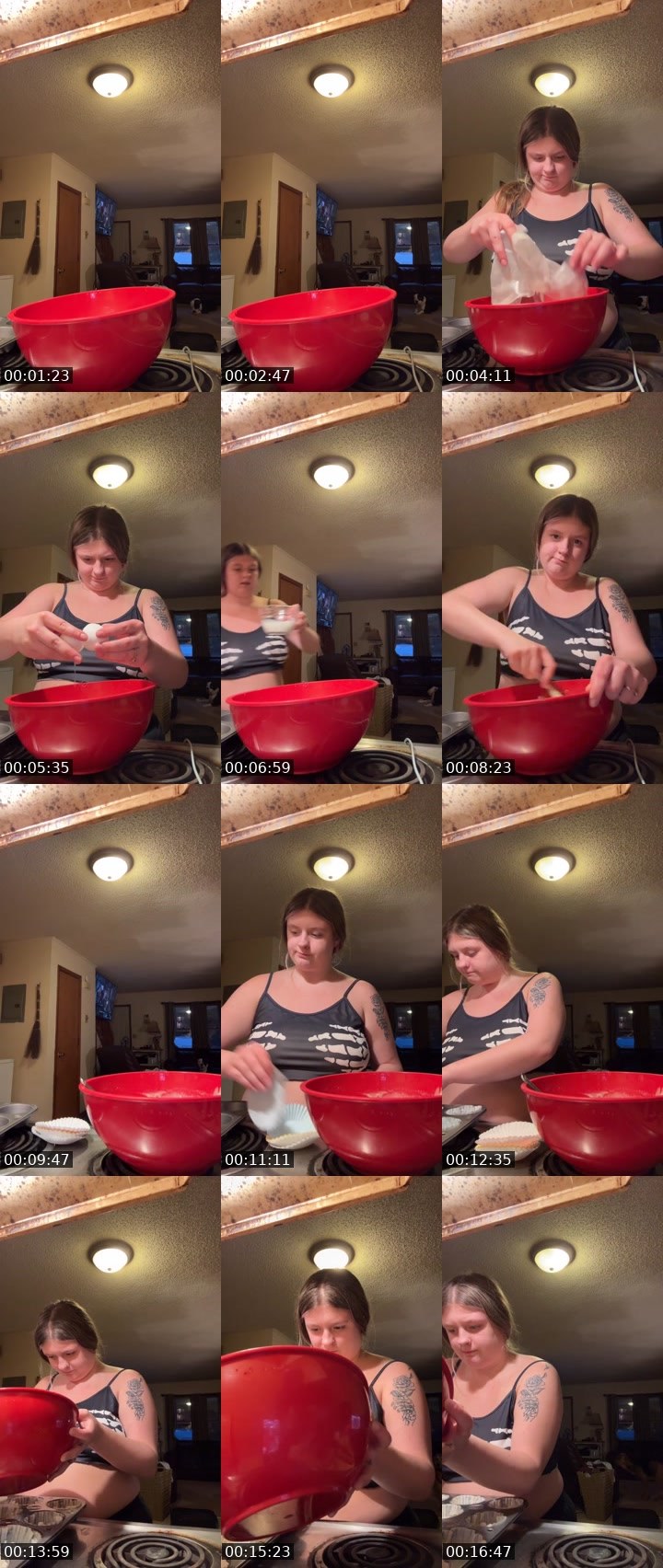 Contact-sheet preview of hayselizzy21's Liveme recording