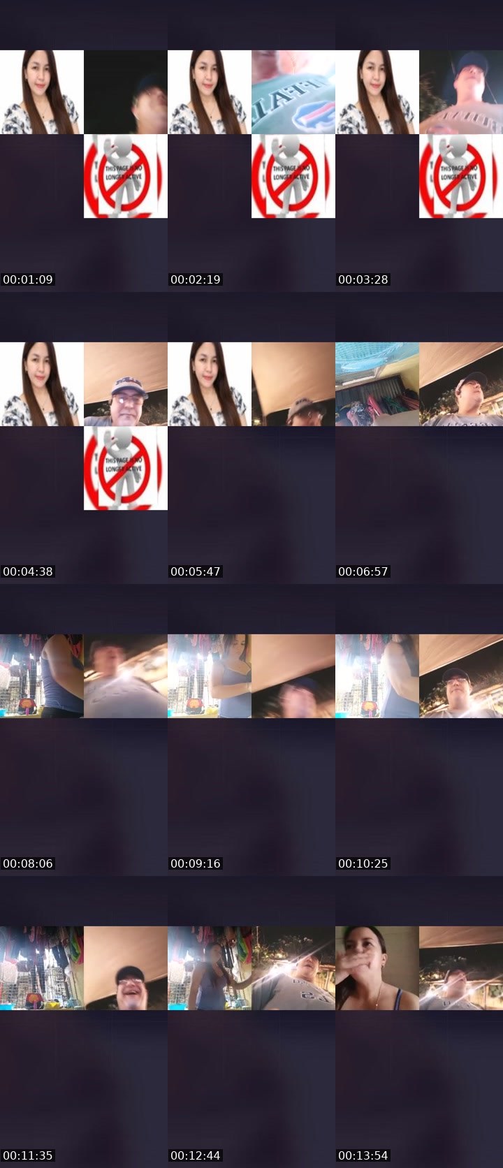 Contact-sheet preview of ❄️SHINE🧐🩷's Liveme recording