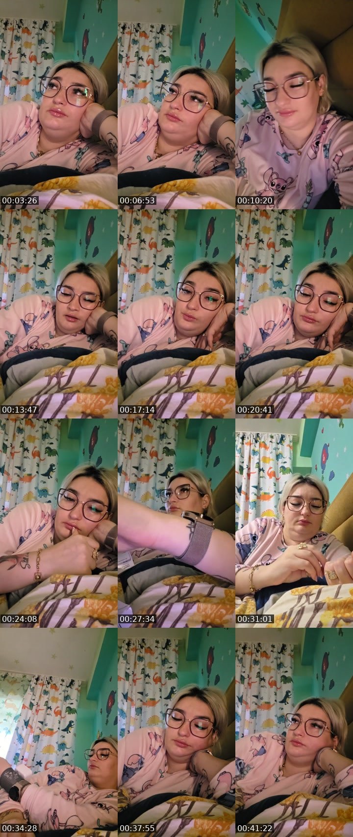 Contact-sheet preview of Annais7's Liveme recording