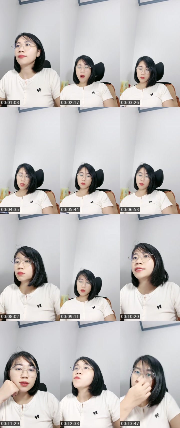 Contact-sheet preview of Candy 🍬🍬🍬's Liveme recording