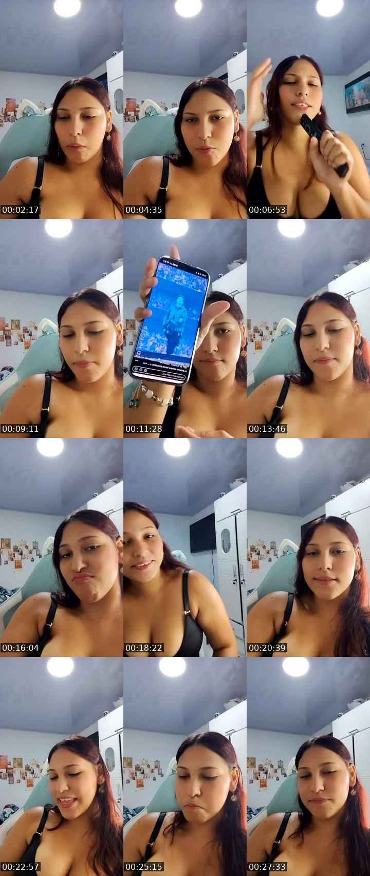 Contact-sheet preview of 🪐Katy🎭's Liveme recording