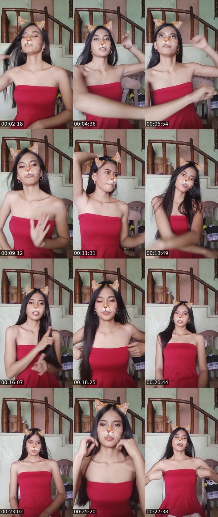 Contact-sheet preview of 🧿👸Kaee🌼's Liveme recording