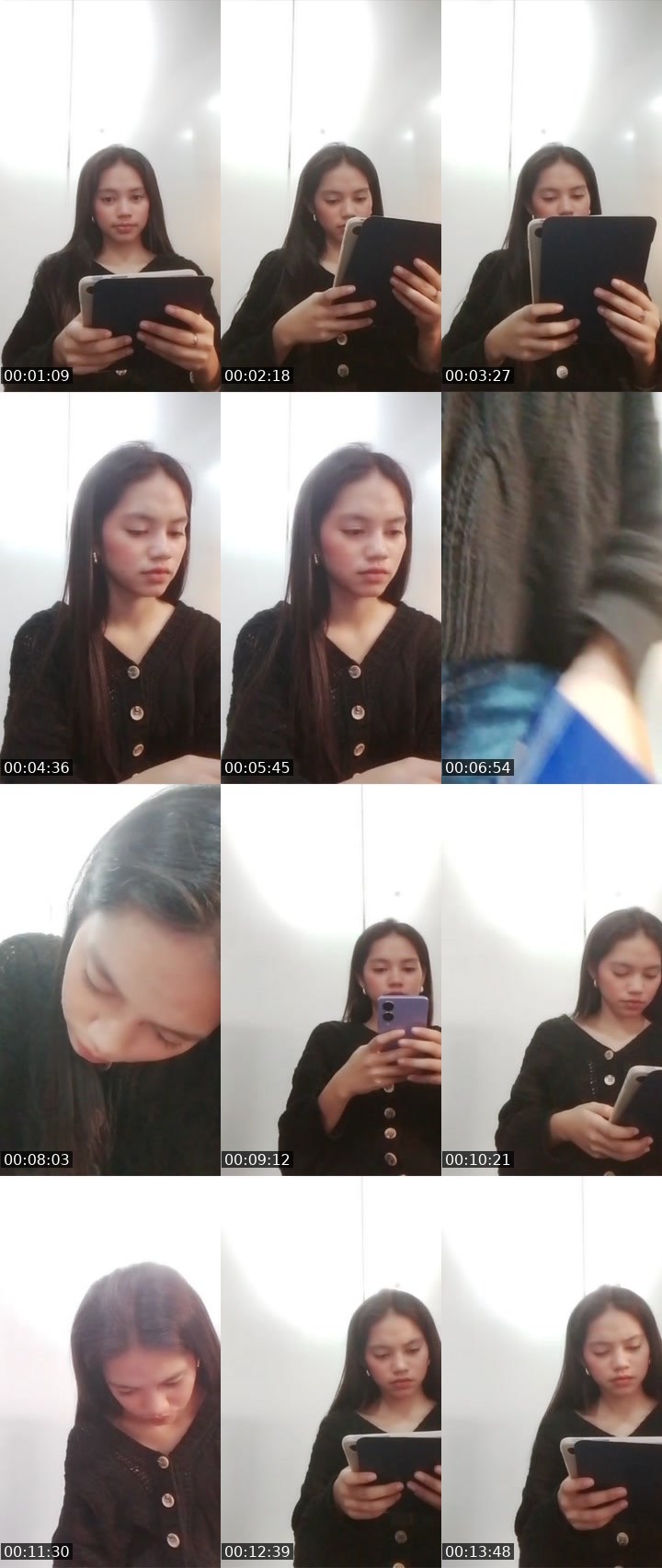 Contact-sheet preview of 🍃👸Ara🌼's Liveme recording