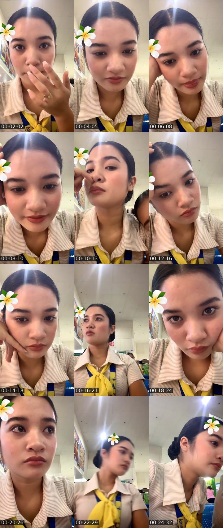 Contact-sheet preview of 👸Rhae mae 🦊's Liveme recording