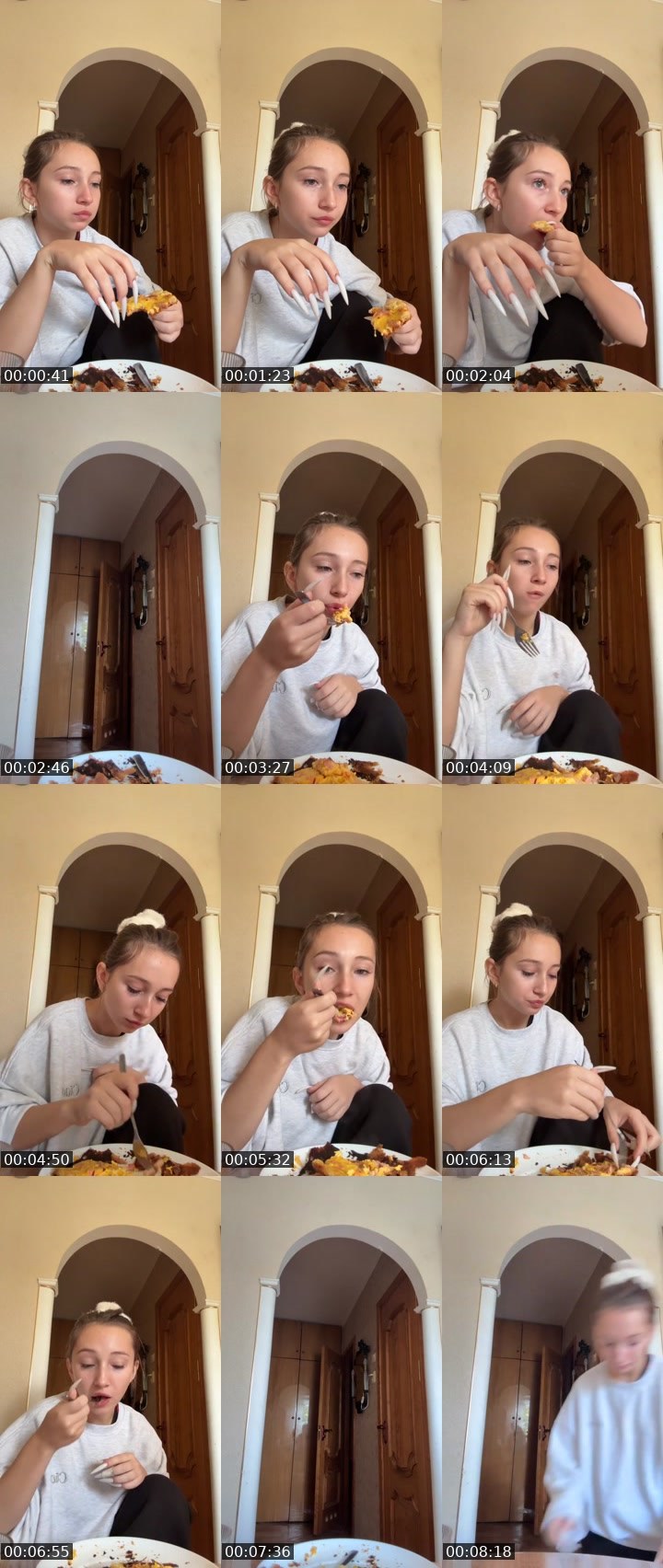 Contact-sheet preview of Conera_baby🐾's Liveme recording