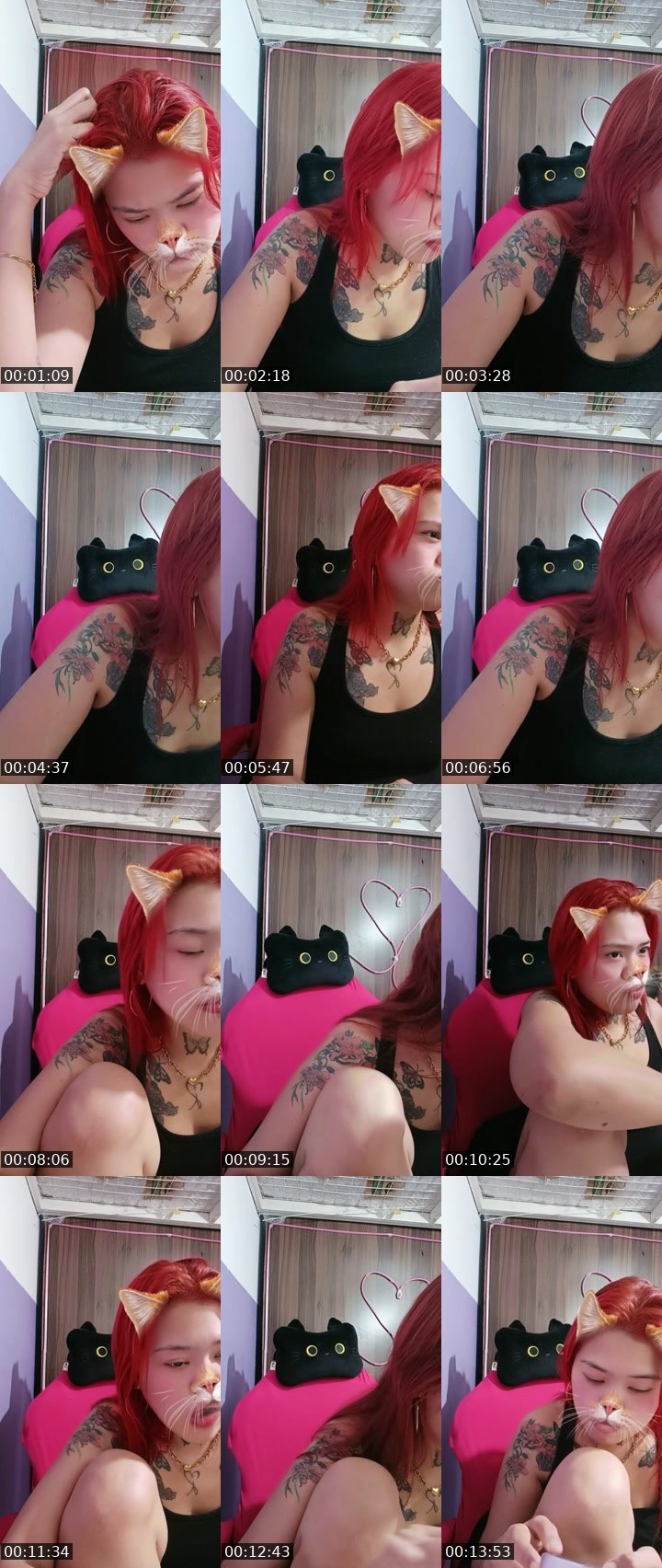 Contact-sheet preview of 👸𝓣𝓸𝓴𝔂𝓸🍂's Liveme recording